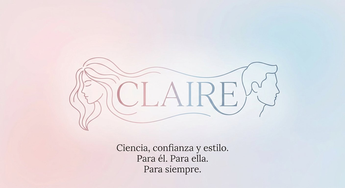CLAIRE — ciencia, confianza y estilo. Para él. Para ella. Para siempre.